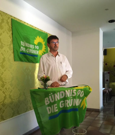 Der grüne Bürgermeisterkandidat Erich Kufner